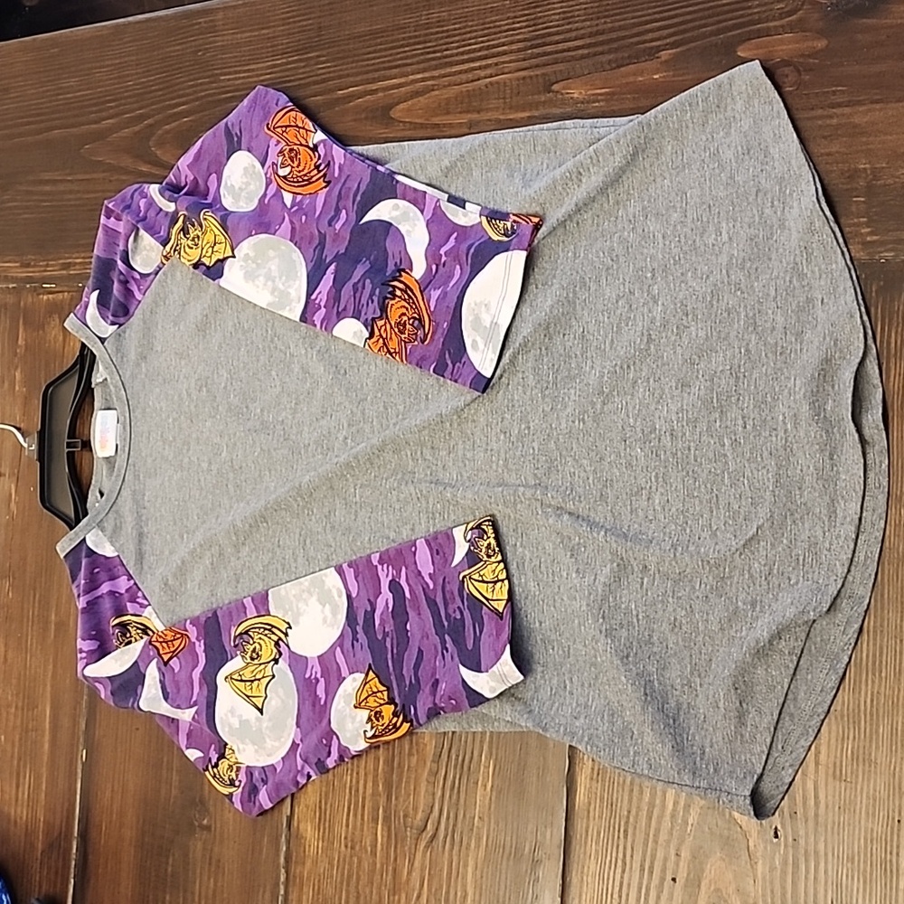 LuLaRoe Halloween baseball tee
